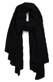 Halogen Cashmere Black Scarf 182//280